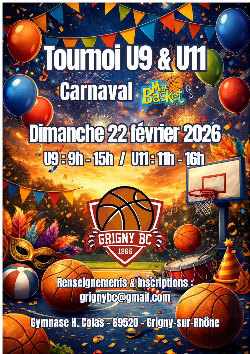 tournoi  carnaval u9/u11